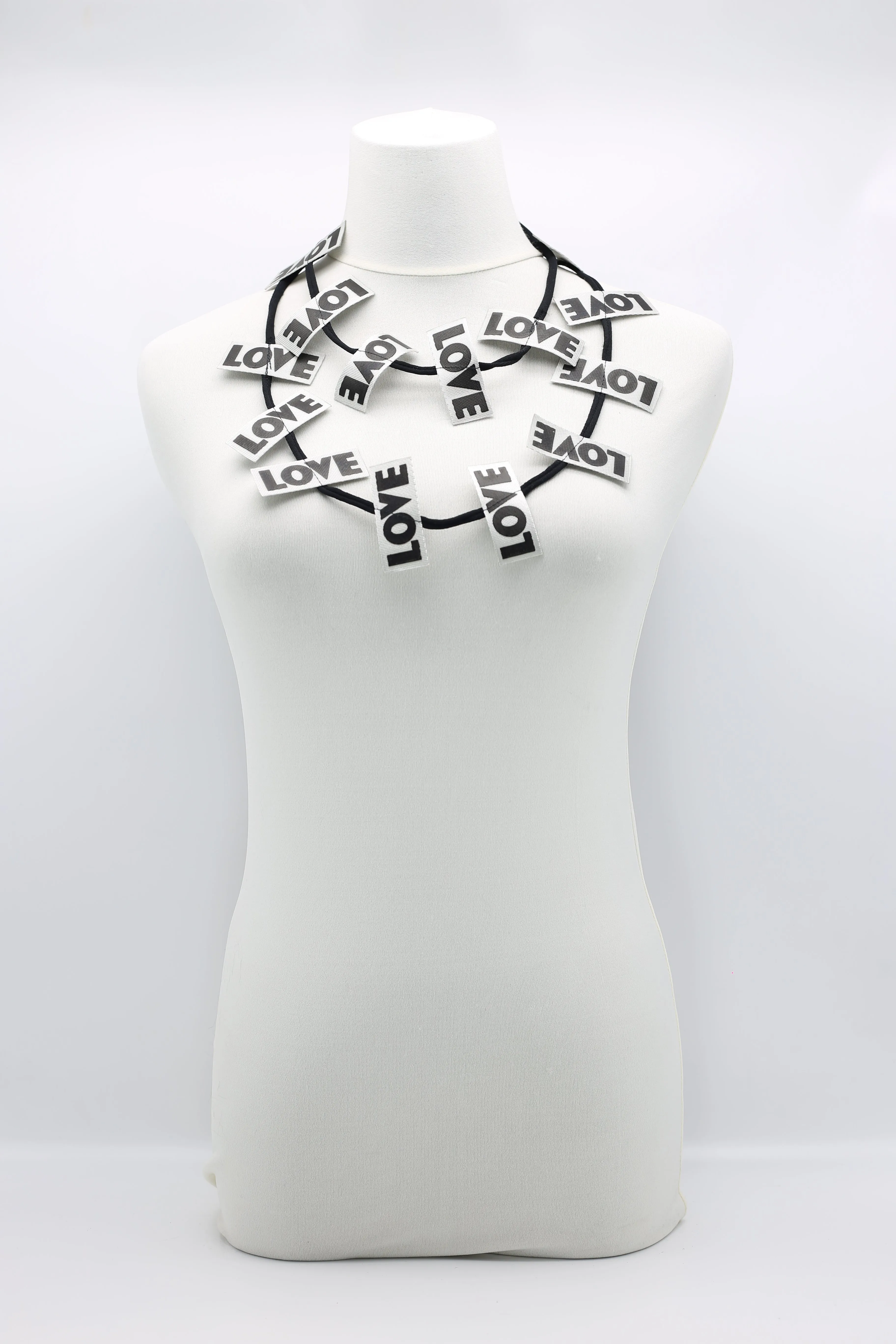 LOVE Ribbon Necklaces