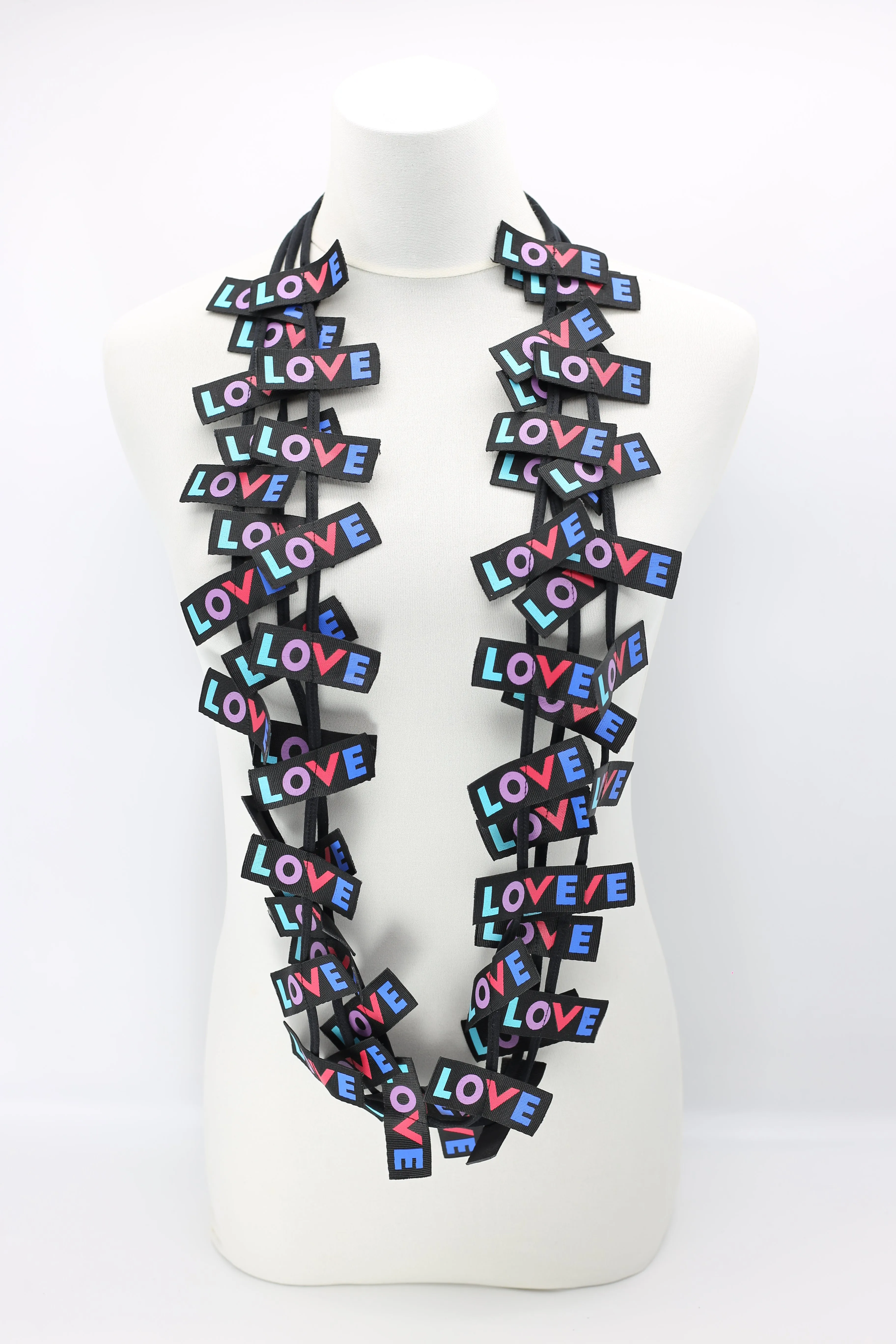 LOVE Ribbon Necklaces