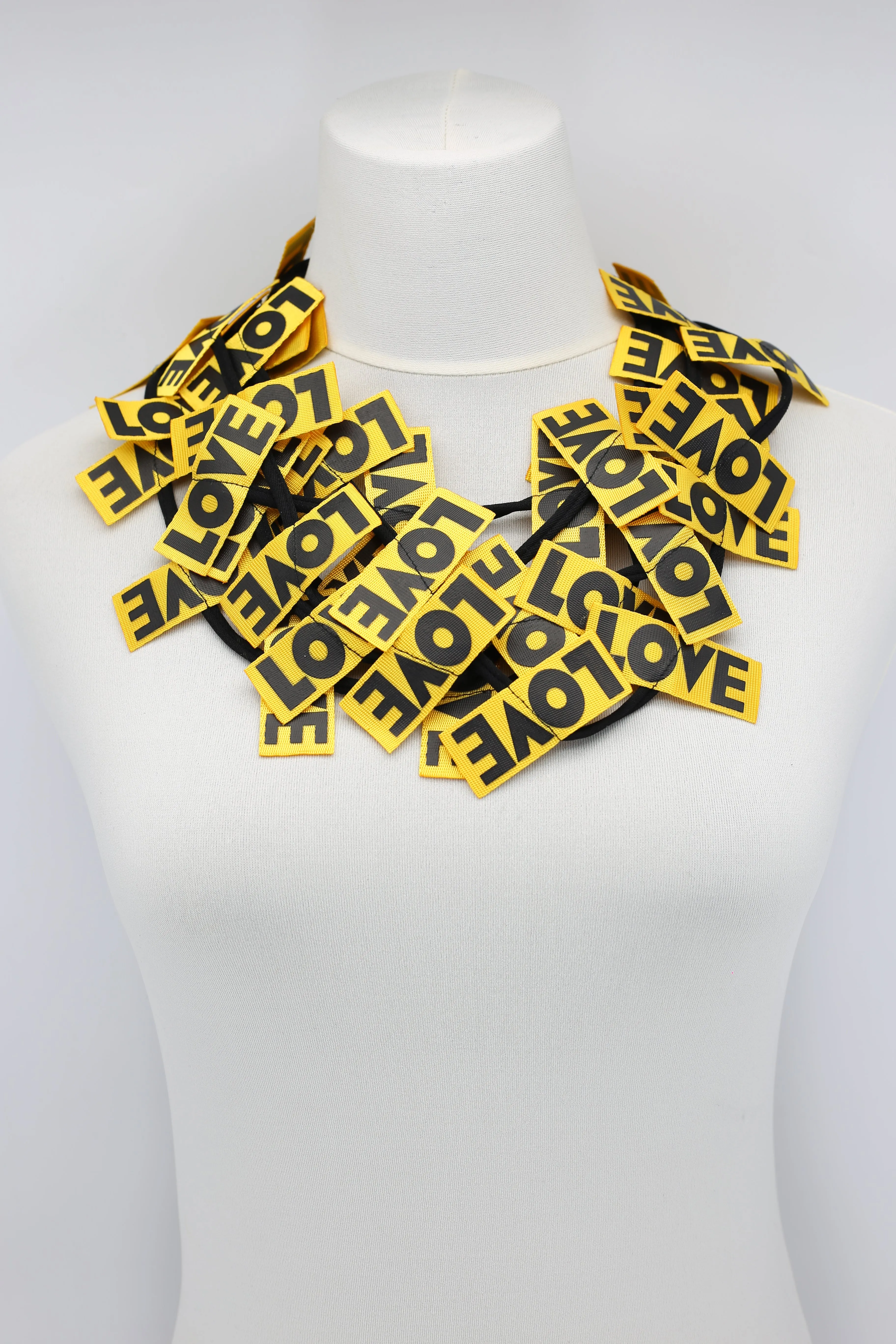 LOVE Ribbon Necklaces