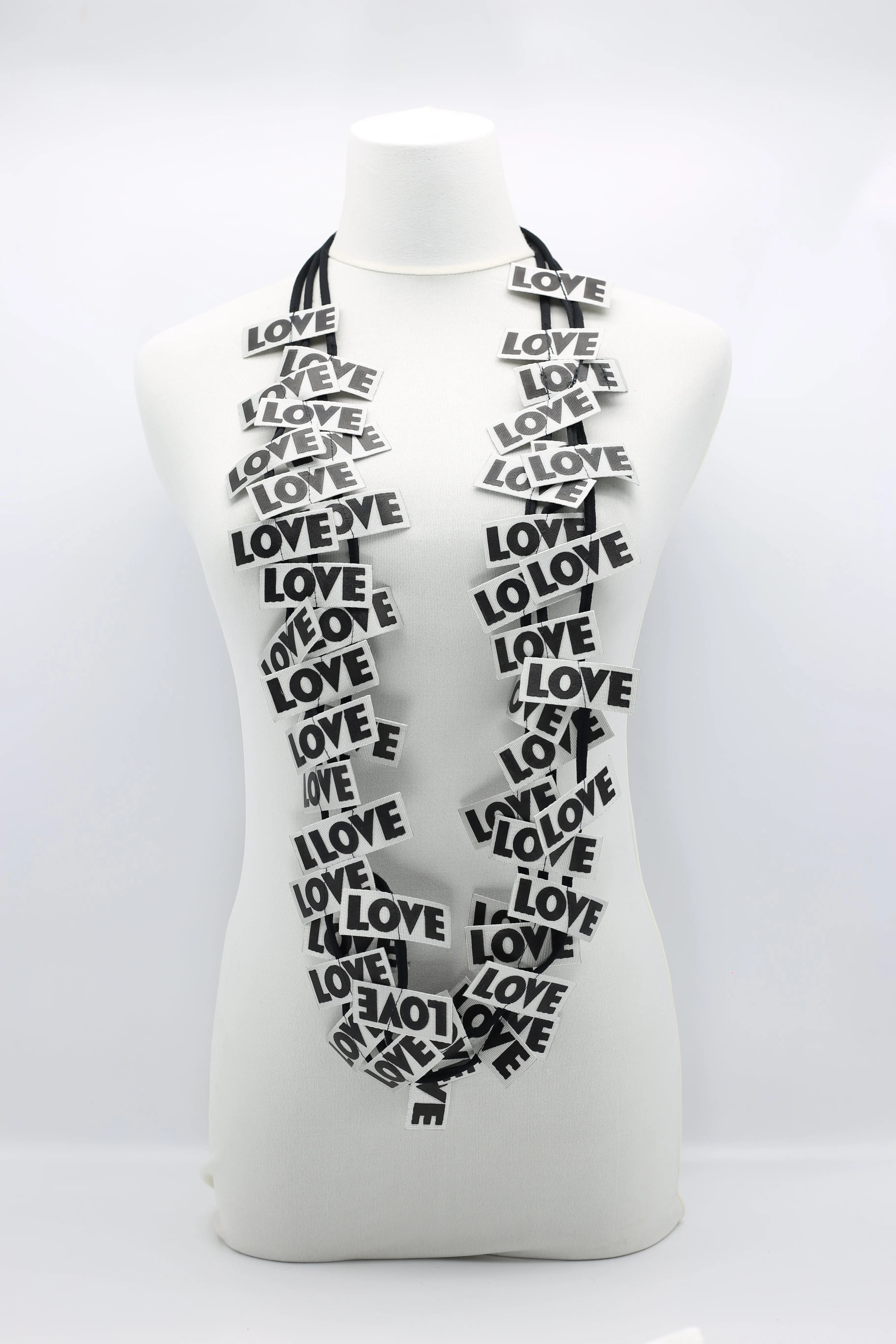 LOVE Ribbon Necklaces