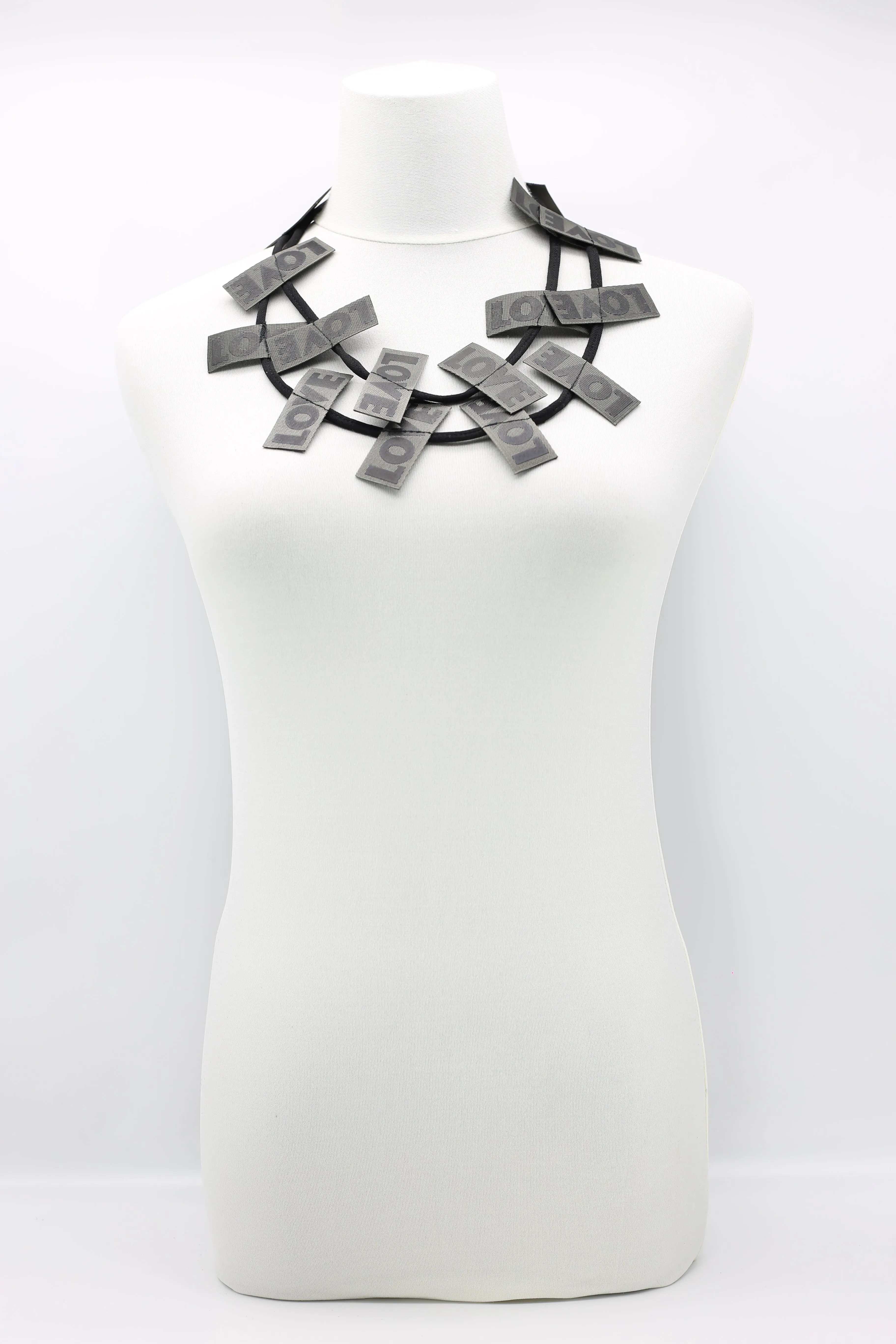 LOVE Ribbon Necklaces