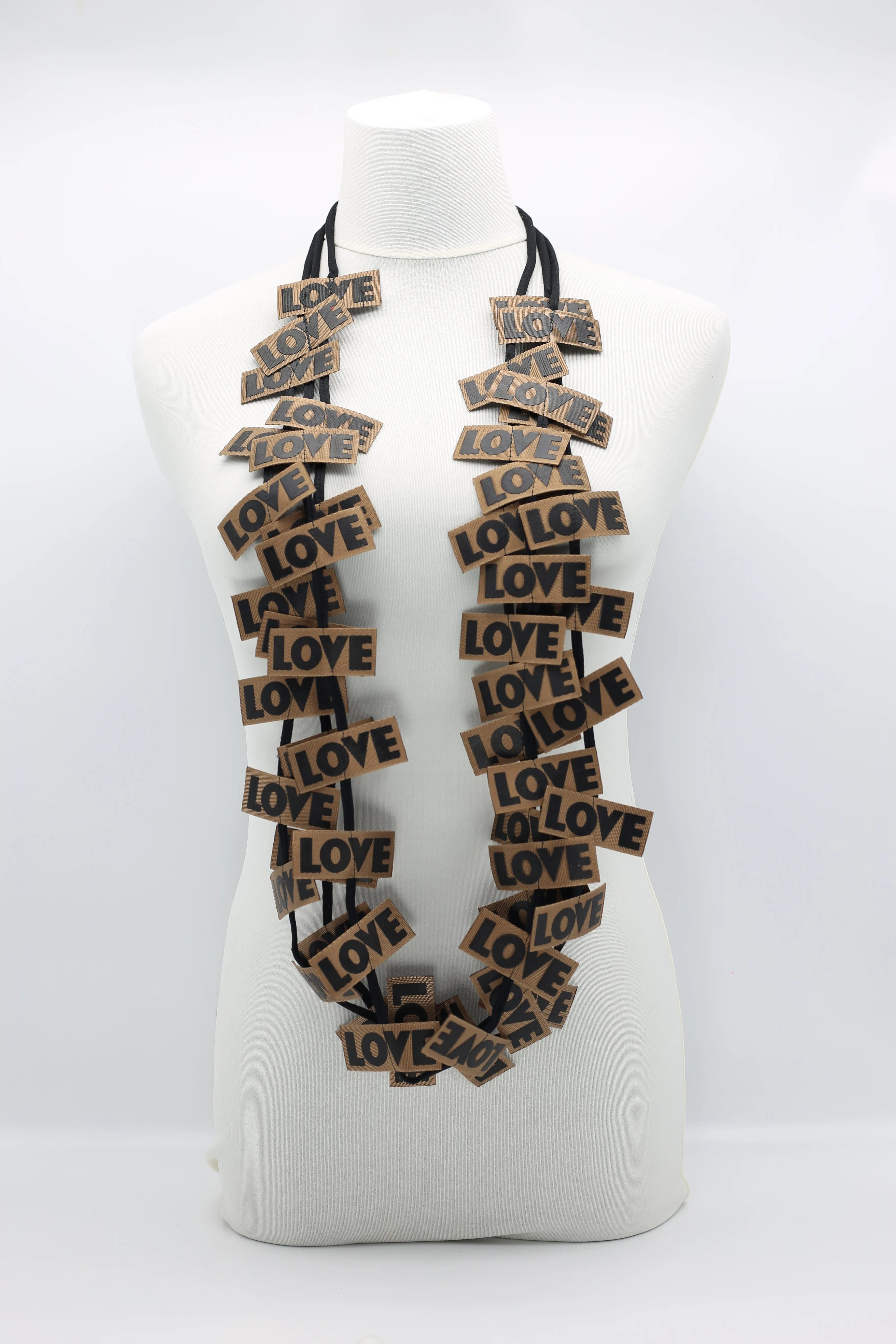 LOVE Ribbon Necklaces