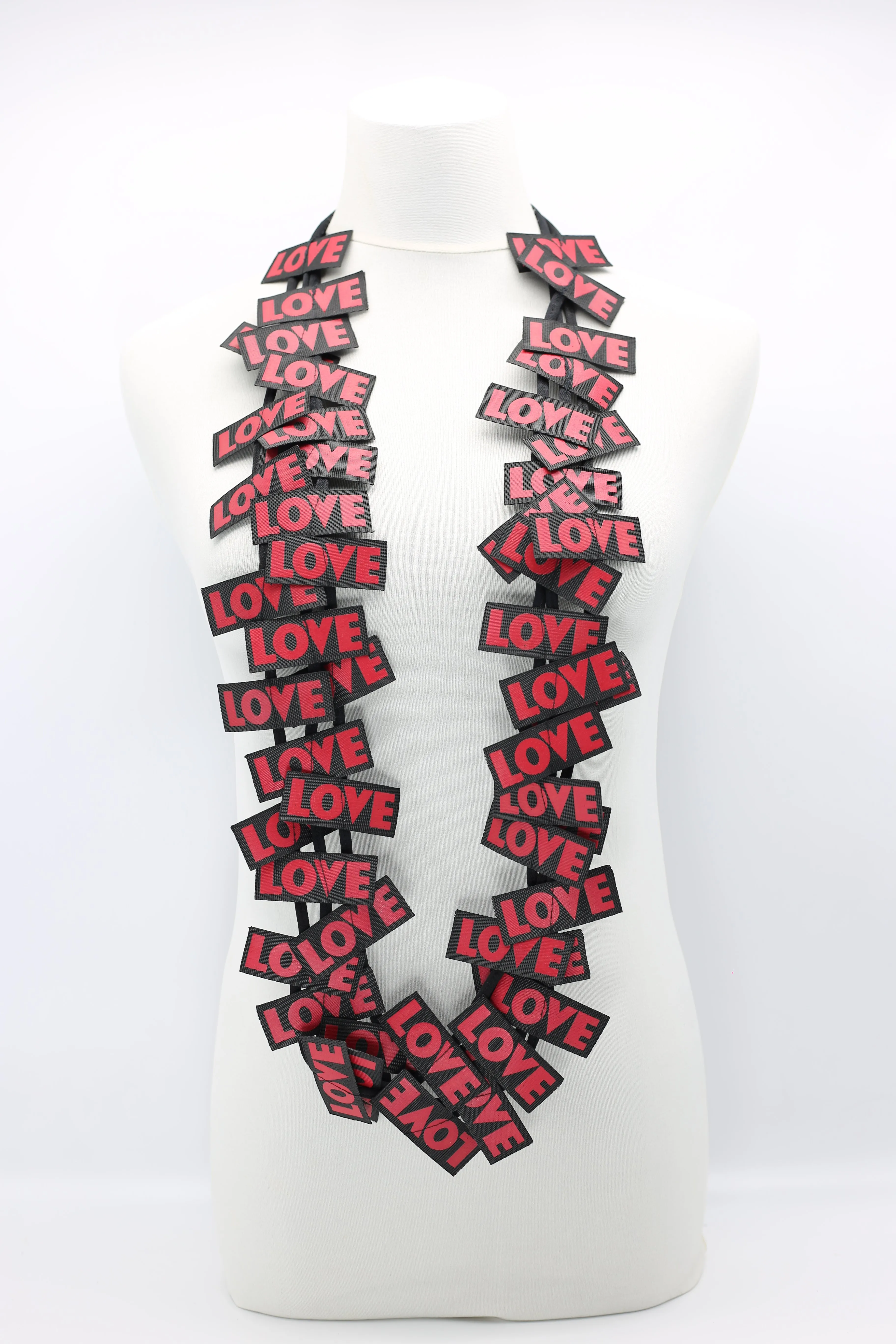 LOVE Ribbon Necklaces