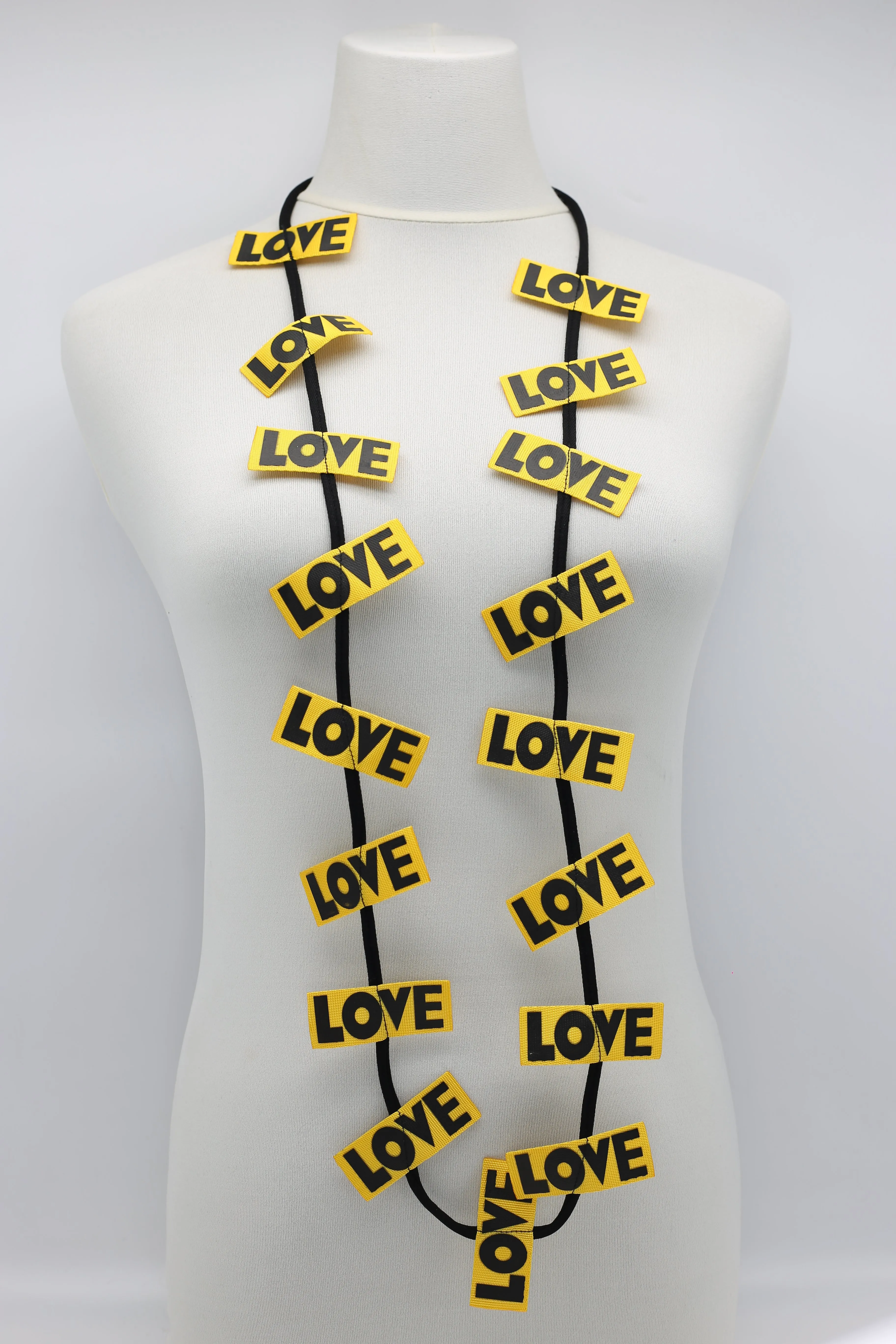 LOVE Ribbon Necklaces
