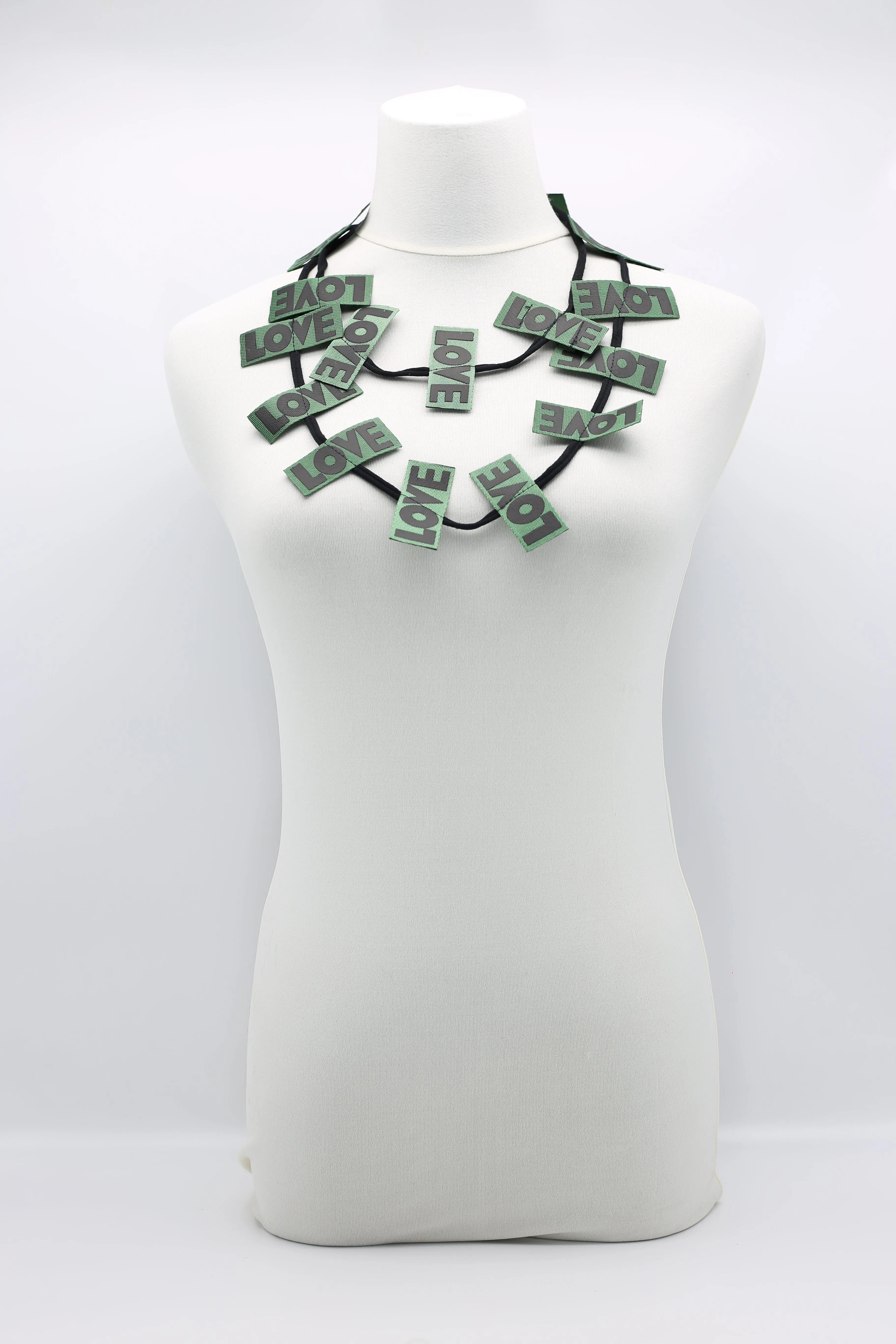 LOVE Ribbon Necklaces