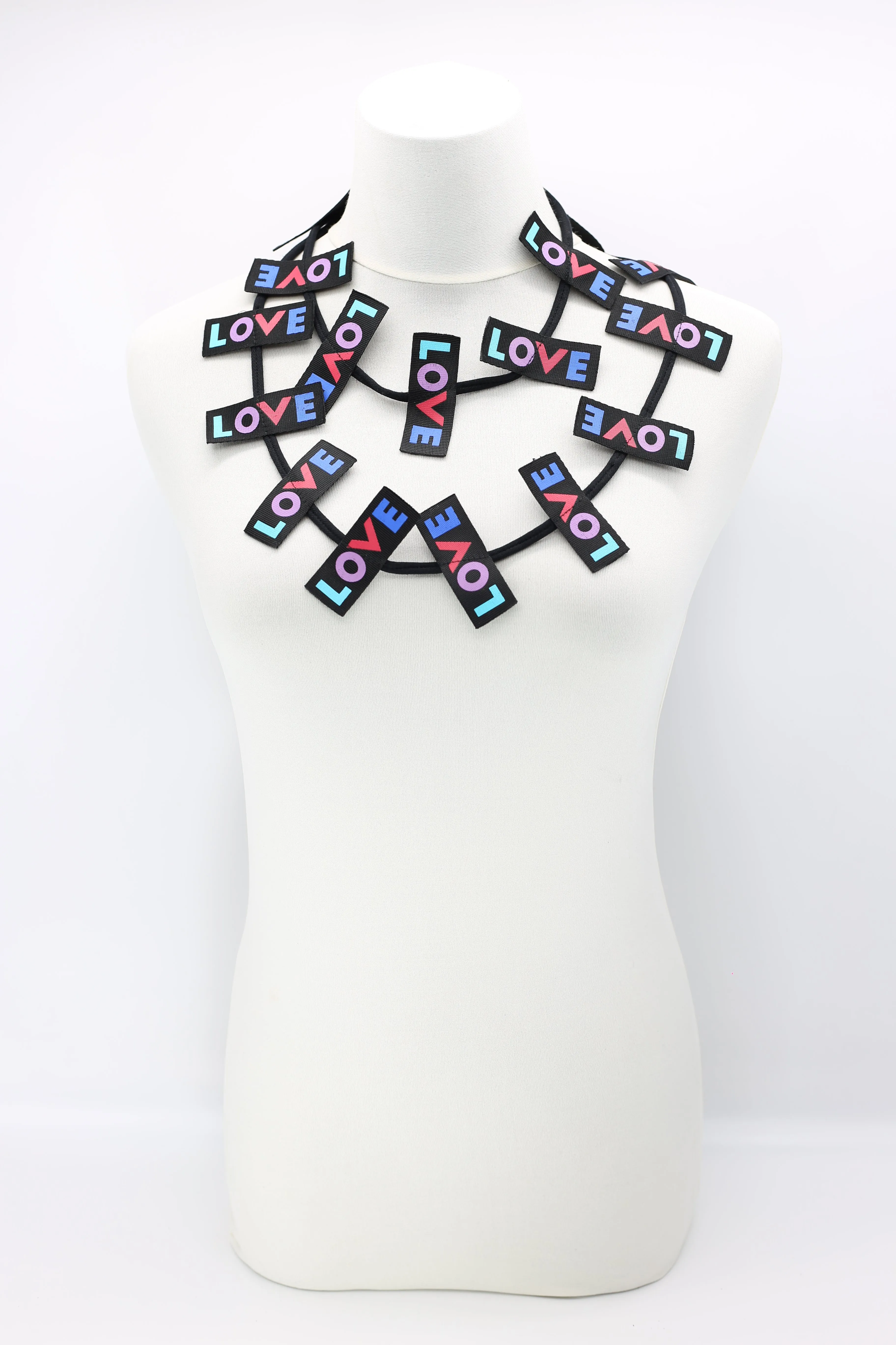LOVE Ribbon Necklaces