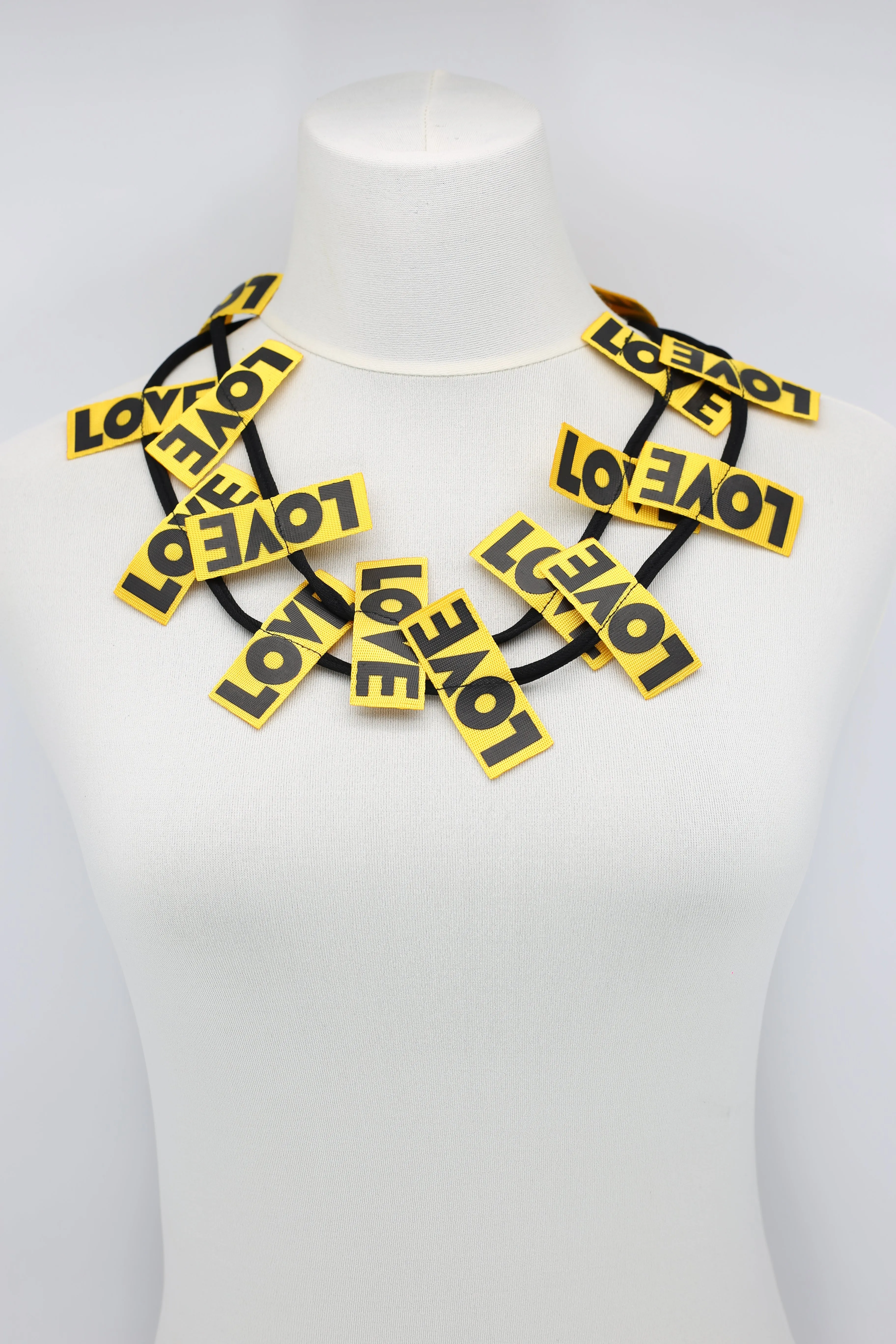LOVE Ribbon Necklaces