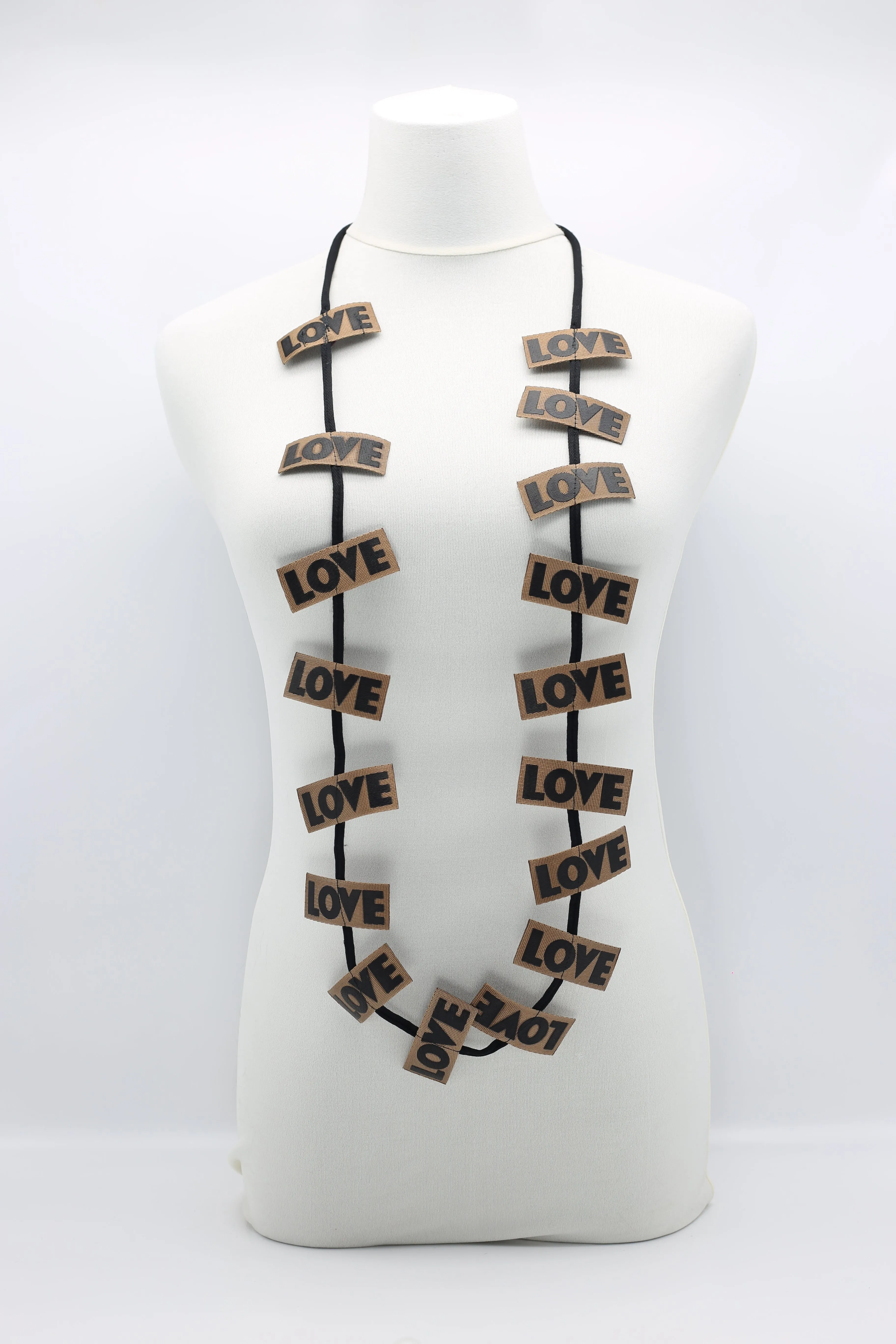 LOVE Ribbon Necklaces