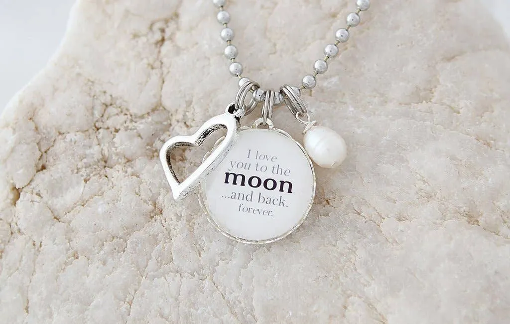 Love You To The Moon Necklace