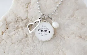 Love You To The Moon Necklace