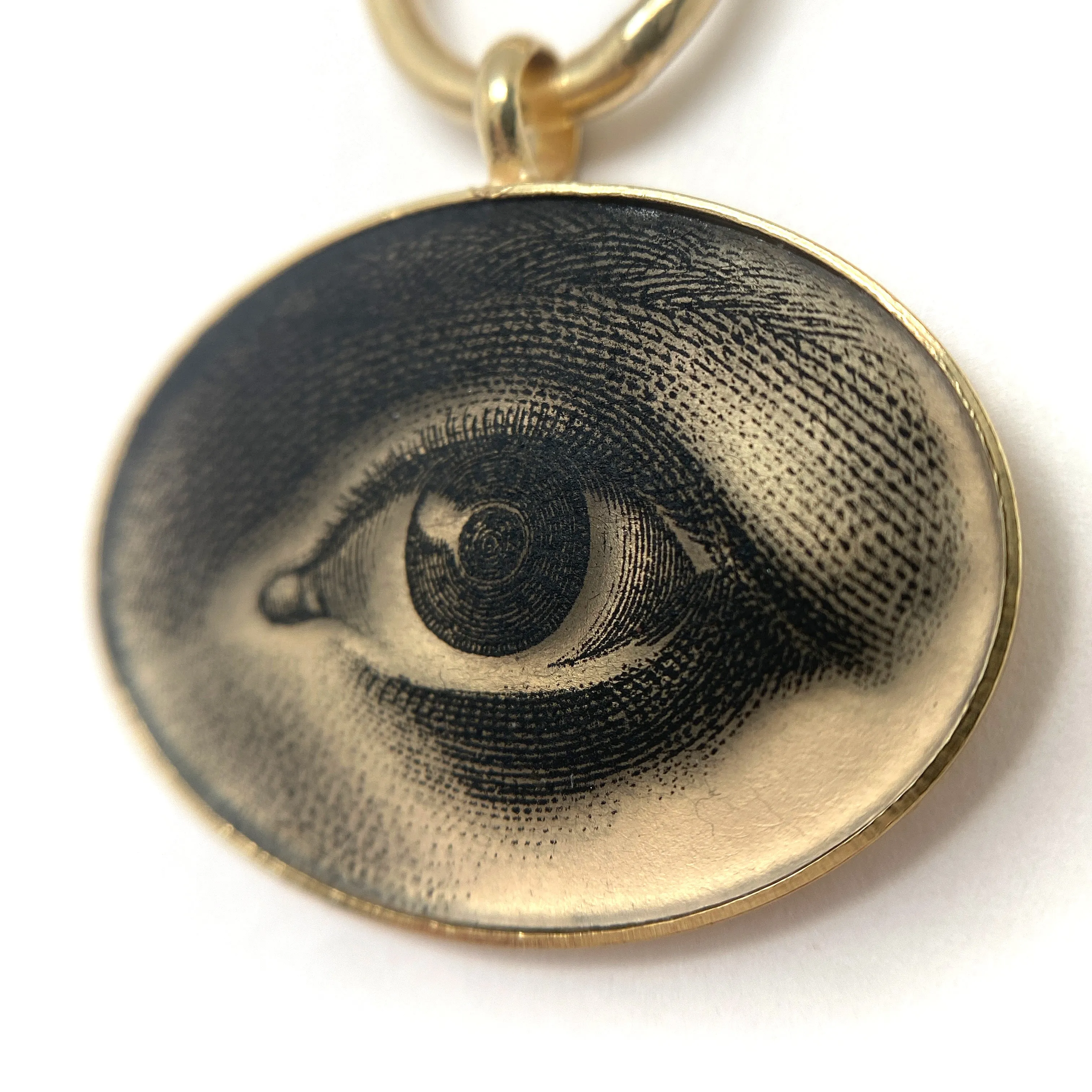 Lovers Eye Statement Necklace