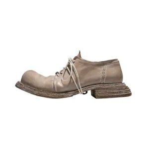 Low top casual shoes solid color men's and women's leather shoes