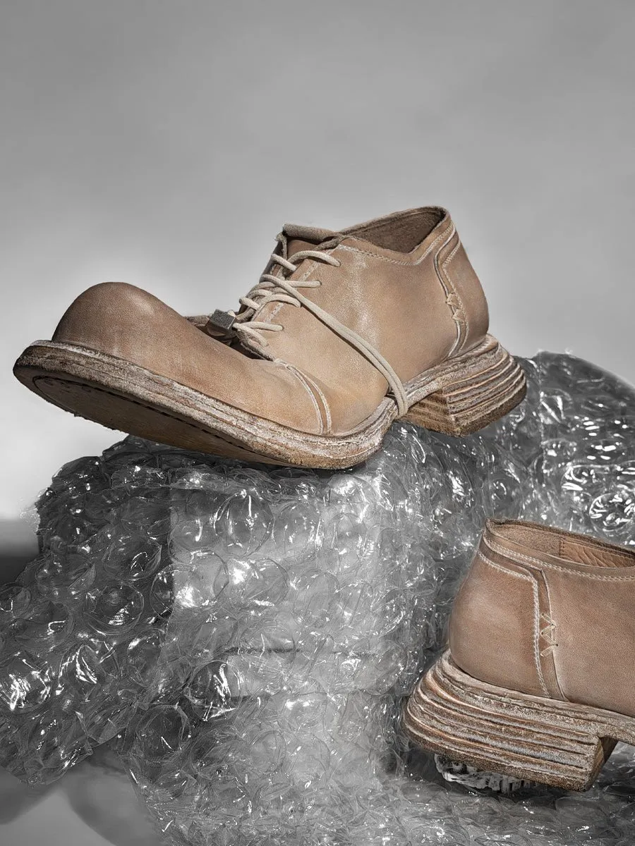 Low top casual shoes solid color men's and women's leather shoes