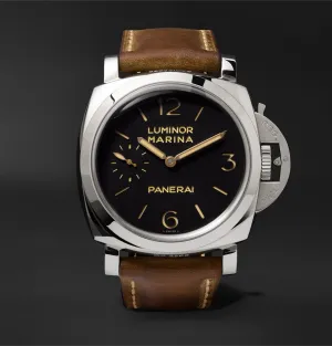Luminor Marina 1950 3 Days Acciaio 47mm Stainless Steel and Leather Watch