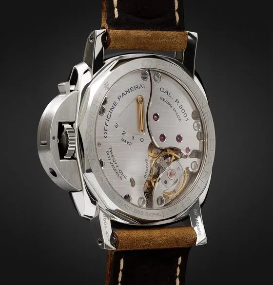 Luminor Marina 1950 3 Days Acciaio 47mm Stainless Steel and Leather Watch