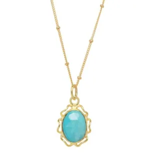 Lux Necklace in Turquoise