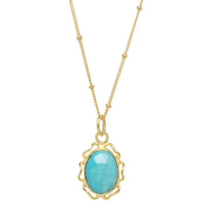Lux Necklace in Turquoise