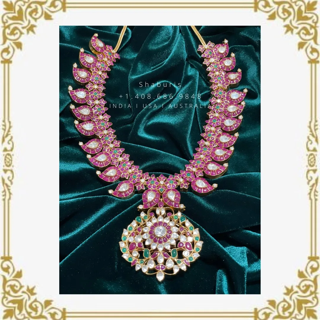 Mango mala bridal jewelry wedding jewelry indian gold jewelry designs silver jewelry shaburis jewelry statement jewelry - SHABURIS