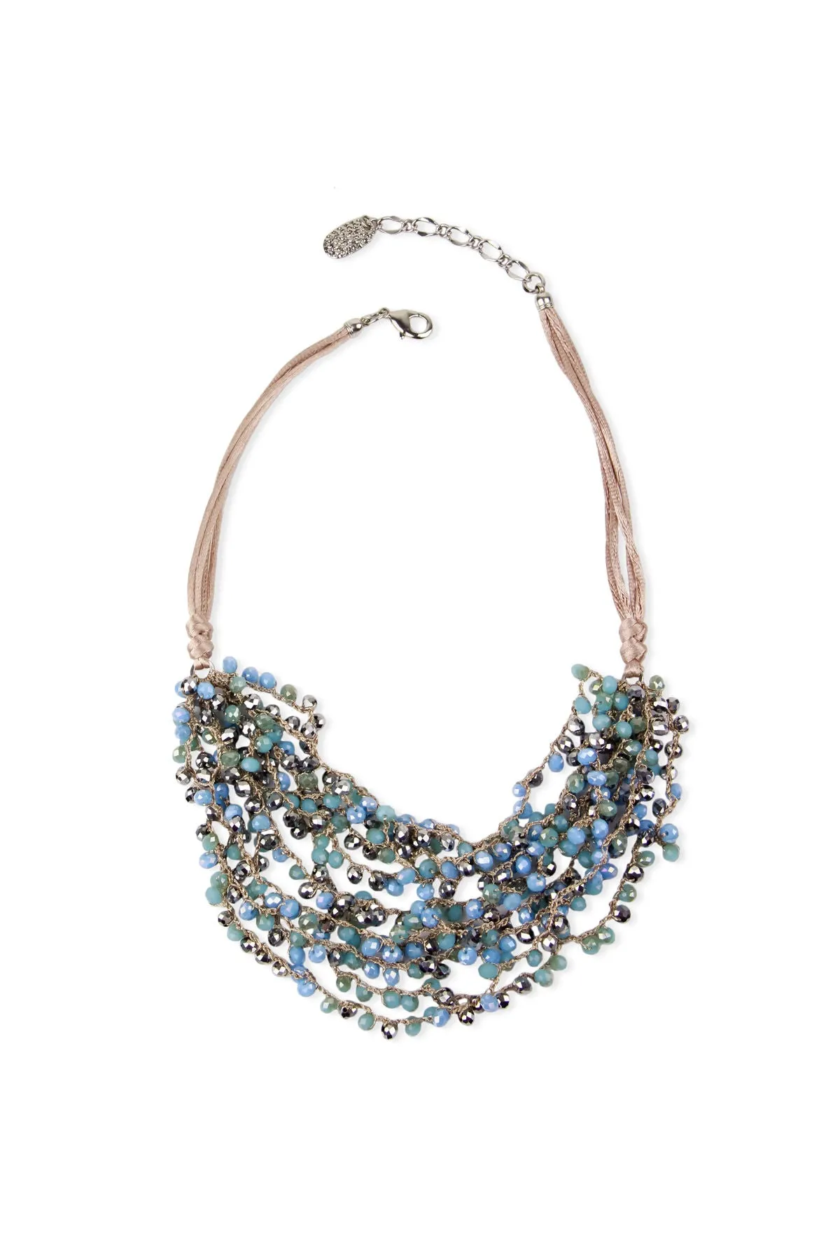 Mardi Beaded Statement Necklac