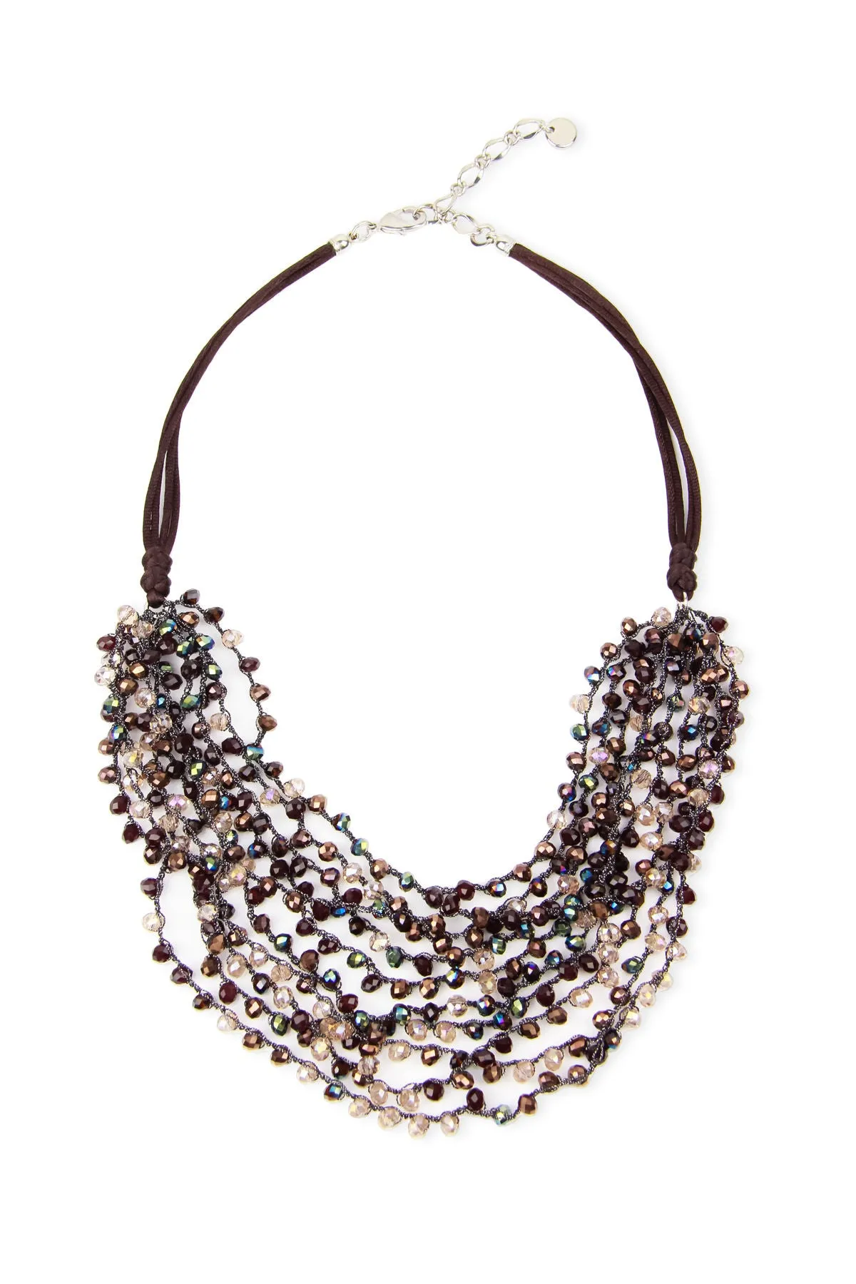 Mardi Beaded Statement Necklac