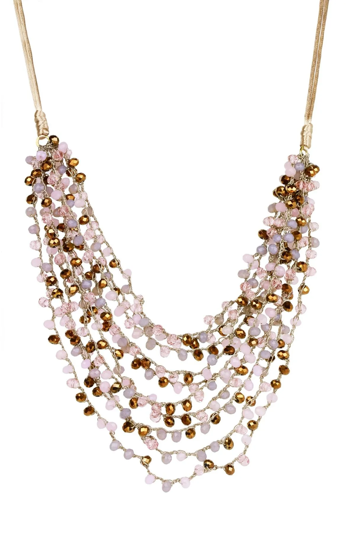 Mardi Beaded Statement Necklac
