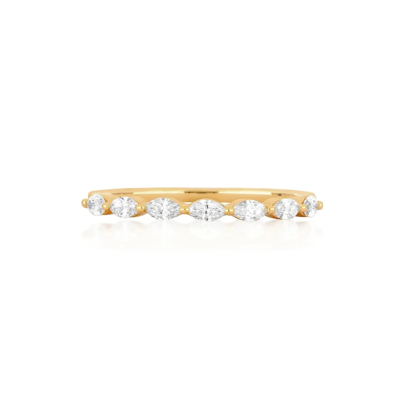 Marquise Diamond Band