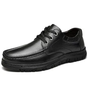 Men Shoes Genuine Leather Casual Shoes Business-Dress Men's Suits Classic Lace-Up Fashion Handmade oxford shoes