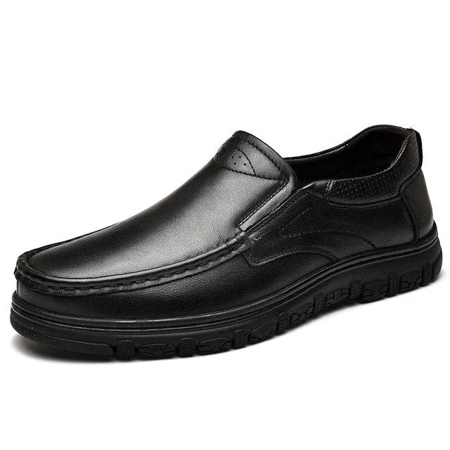 Men Shoes Genuine Leather Casual Shoes Business-Dress Men's Suits Classic Lace-Up Fashion Handmade oxford shoes