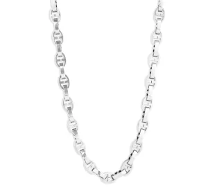 Men's 24" Single Link Strand Chain - Silver
