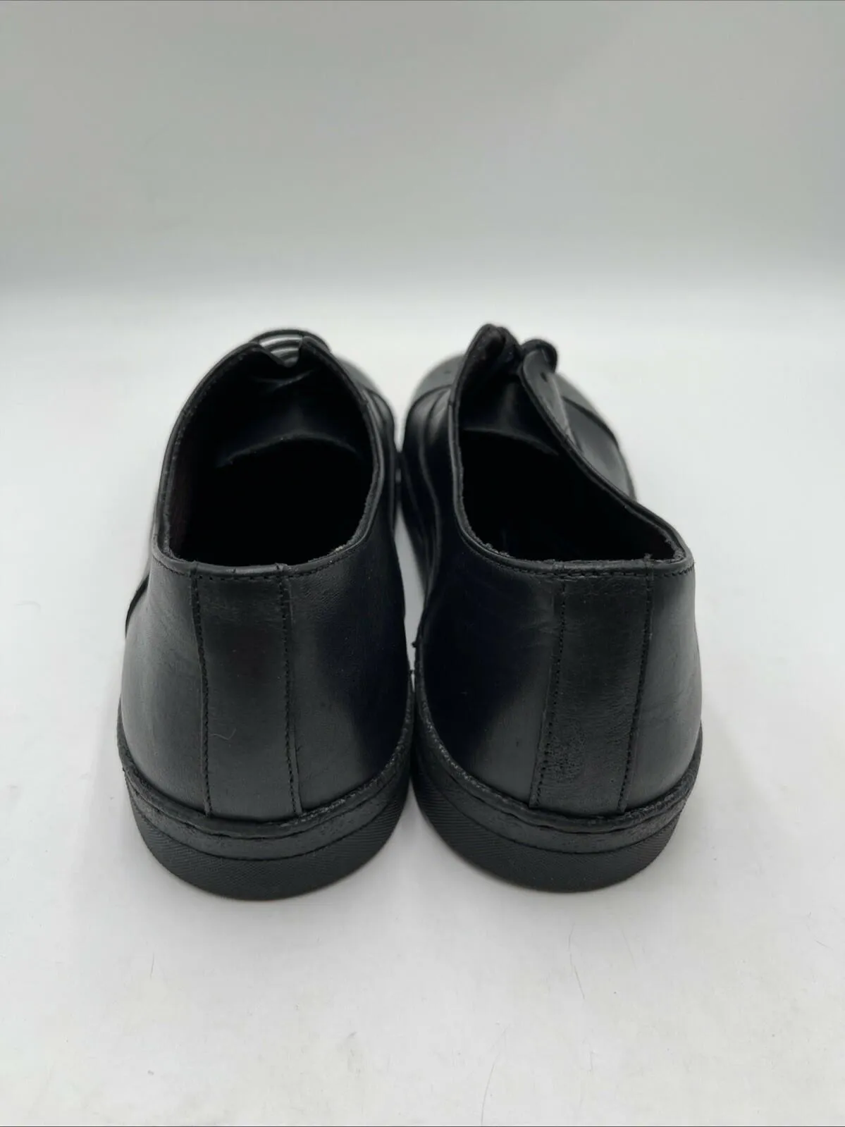 Men’s Bruno Magli Stefanucci Leather Oxfords Black Size 9M/42 - Very Good
