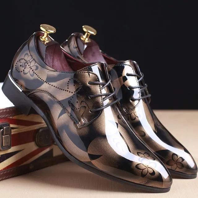 Men's Lace Up Design Oxfords Up To Size 14