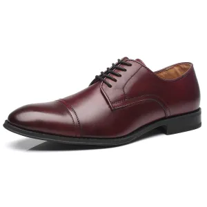 Men's Oxfords Shoes Splendo-1-burgundy