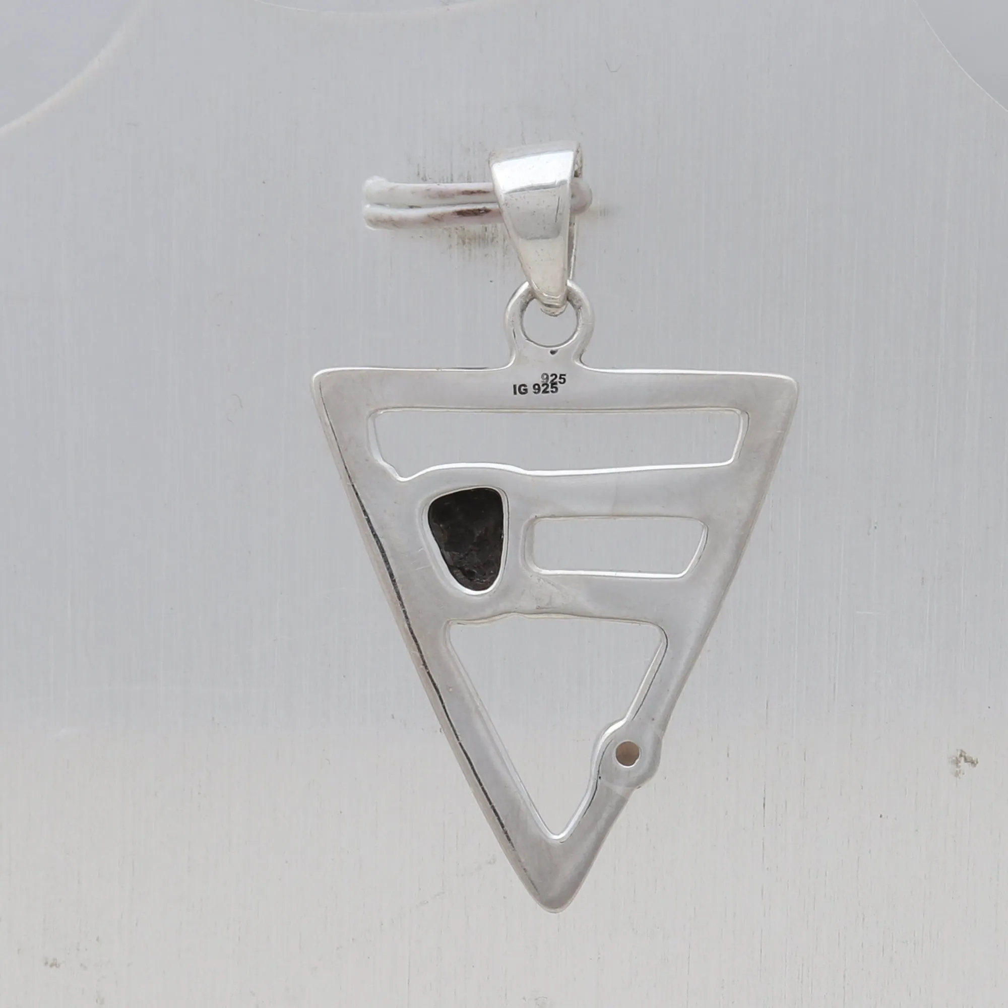 Meteorite 925 Silver Pendant