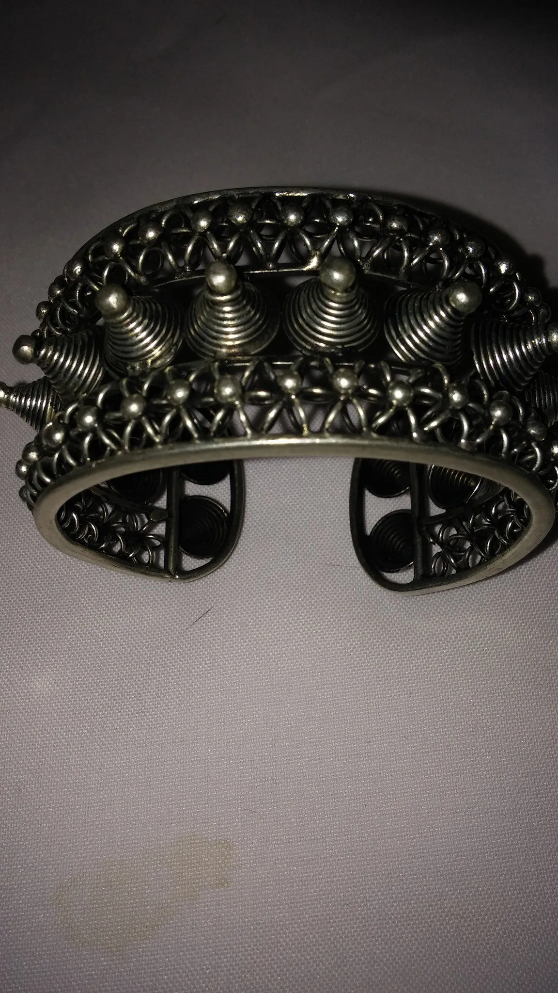 Miao Bracelet Cuff Spiked Power Jewels