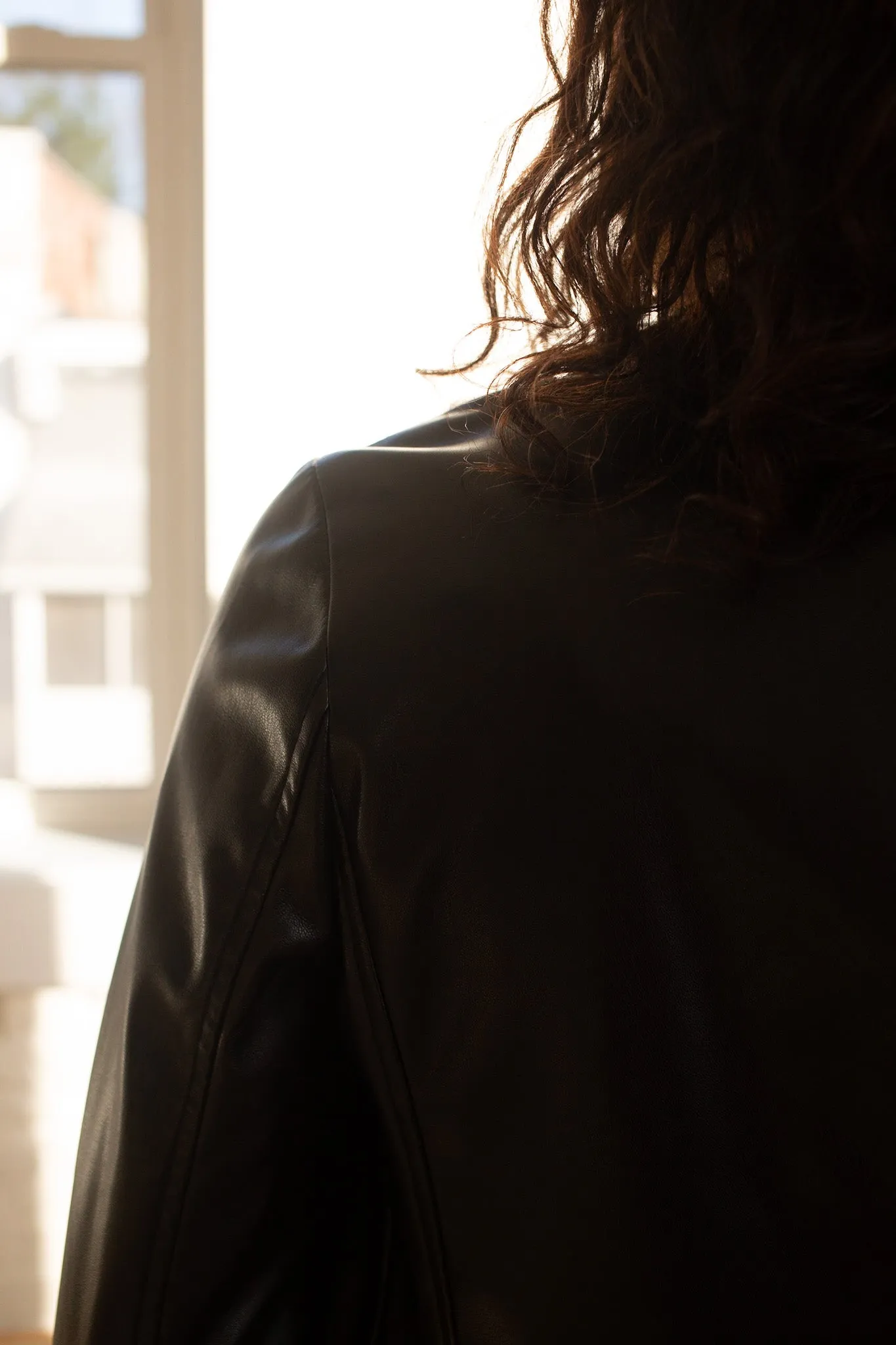 Mila Faux Leather Jacket
