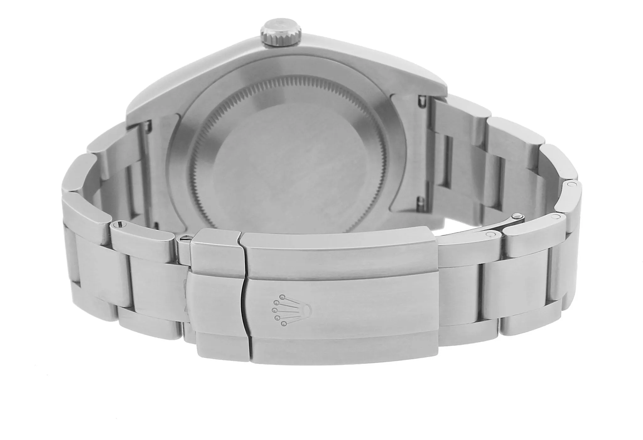 MINT 2018 Rolex Oyster Perpetual 39mm Dark Rhodium Stainless Steel 114300 Watch