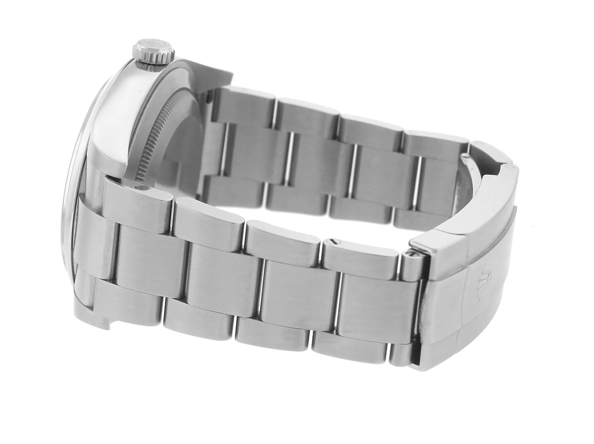 MINT 2018 Rolex Oyster Perpetual 39mm Dark Rhodium Stainless Steel 114300 Watch