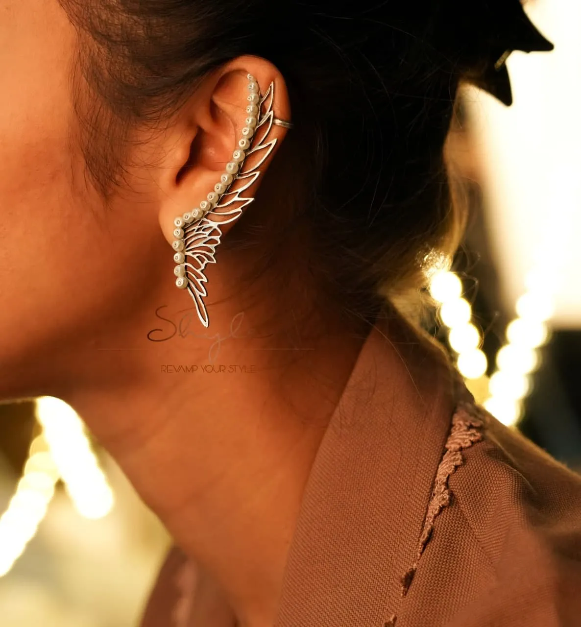Mizoya Statement Wing Earcuff