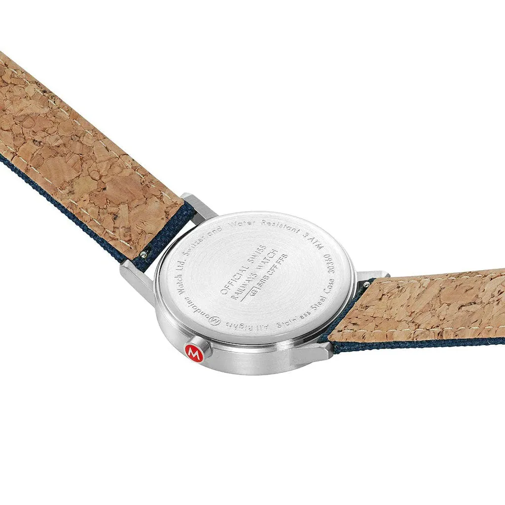 Mondaine Classic Deepest Blue Watch