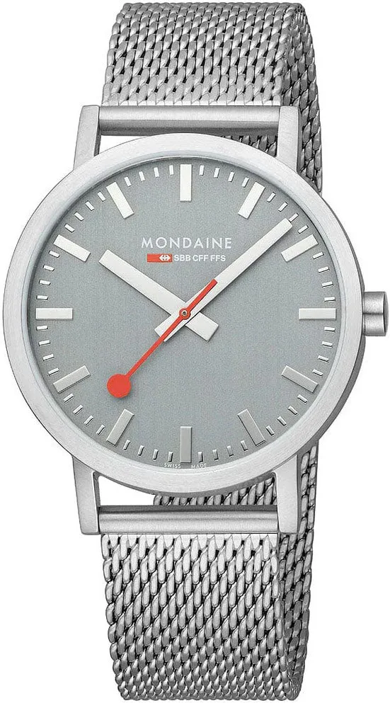 Mondaine Classic Good Grey Special Edition Watch