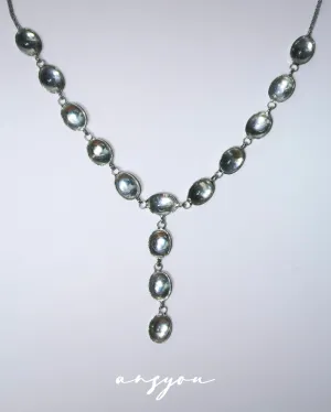 Moonlit Glow Bead Necklace