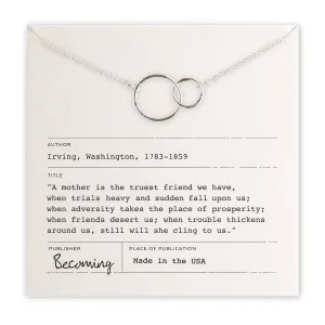 Mother Necklace Silver