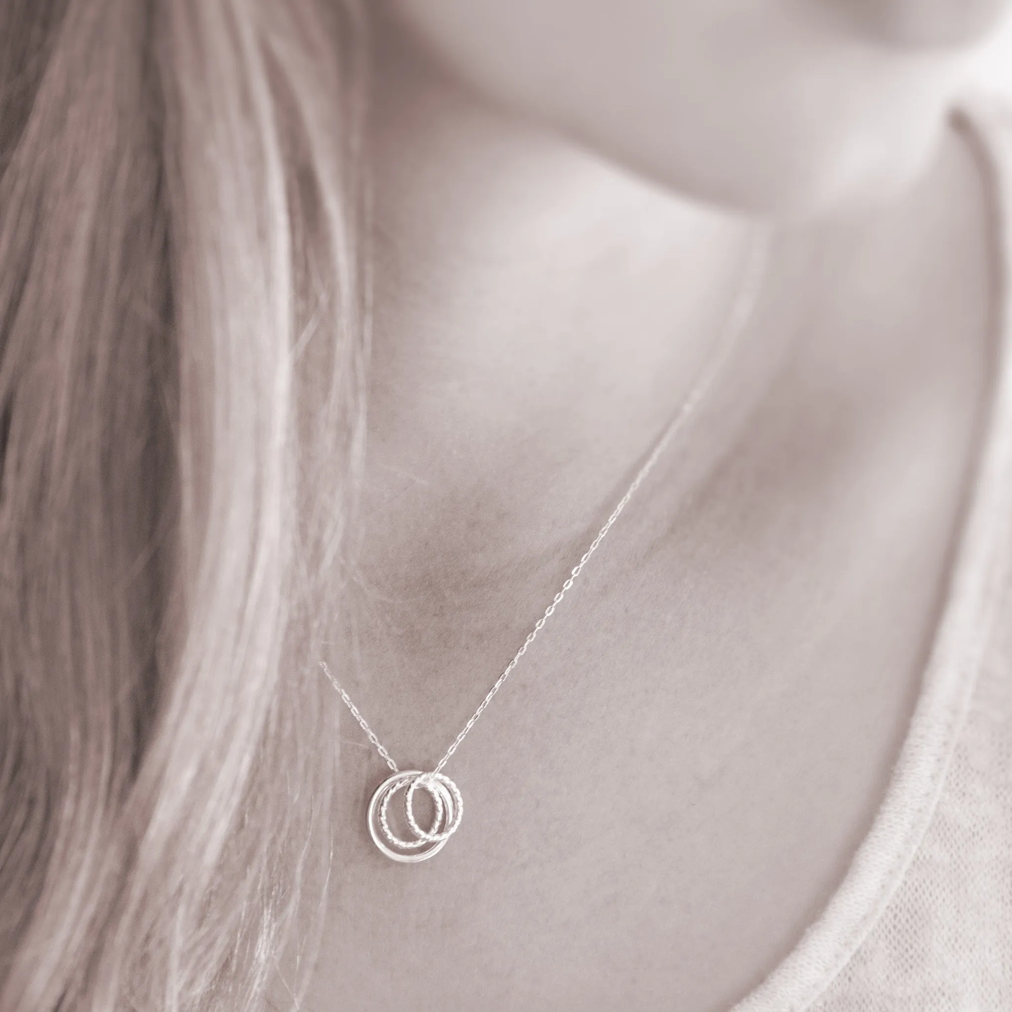 Mother of Two PERSONALIZED Sterling Silver Necklace by Ornata