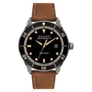 Movado Heritage Series Calendoplan Automatic Men's Watch 3650106