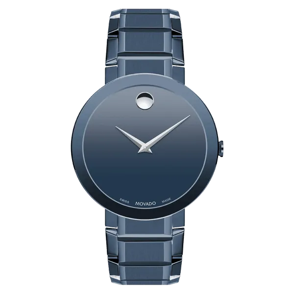 Movado Sapphire Quartz Men's Watch 0607556
