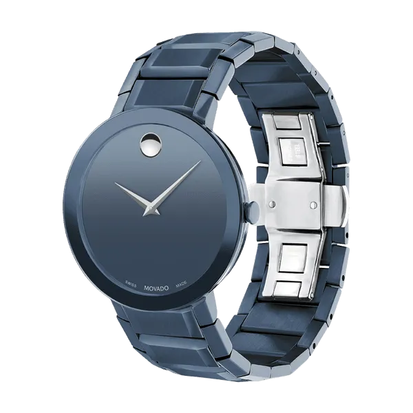 Movado Sapphire Quartz Men's Watch 0607556