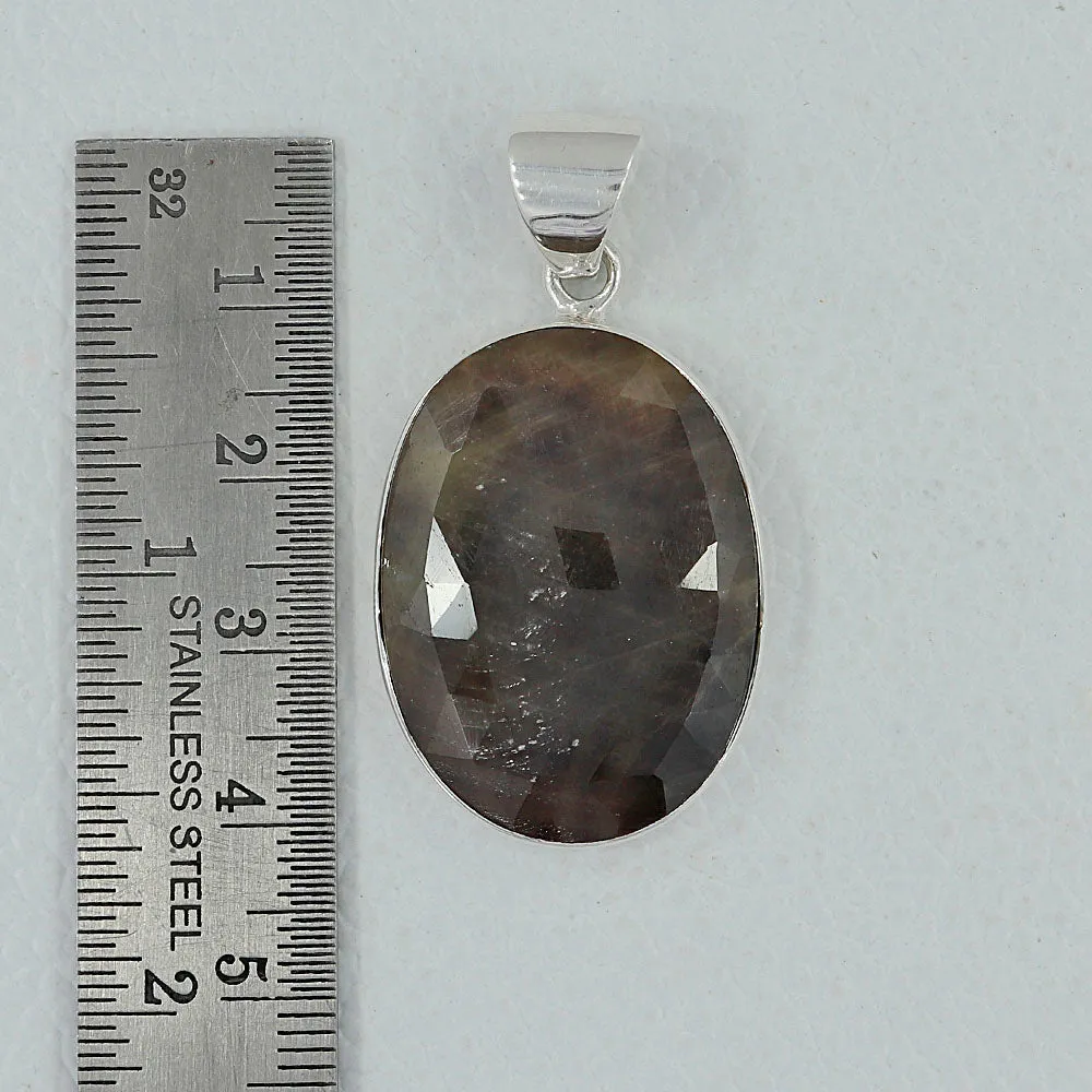 Multi Sapphire 925Silver Pendant