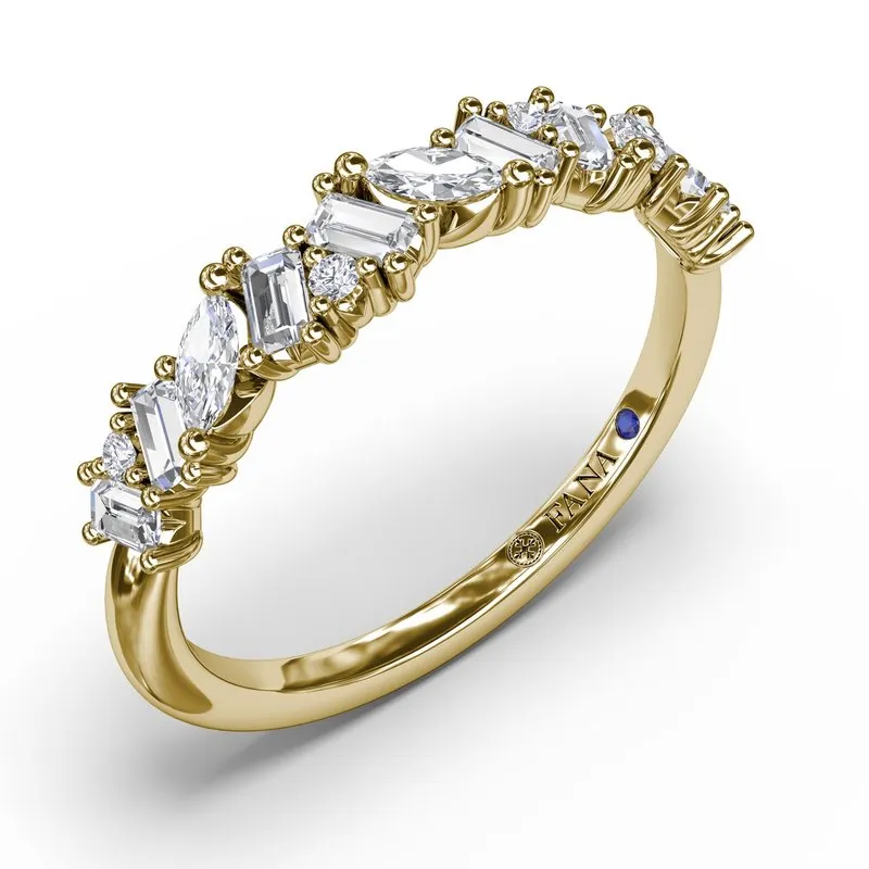 Multi-Shape Diamond Band