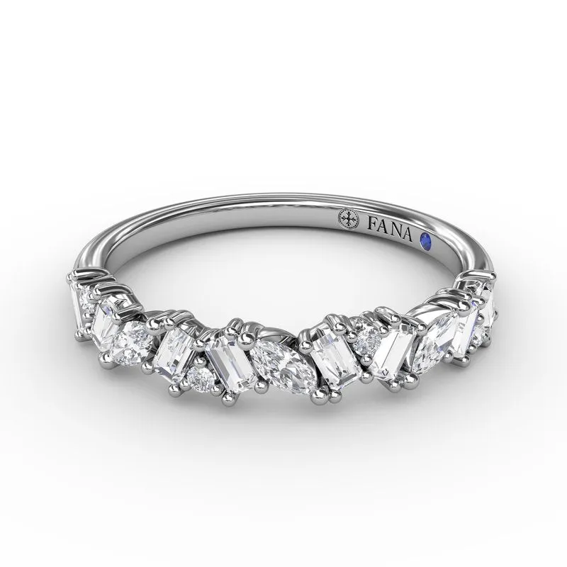 Multi-Shape Diamond Band