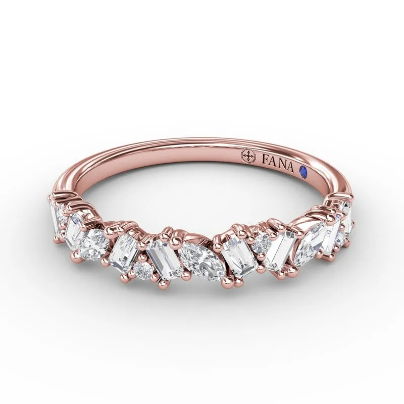 Multi-Shape Diamond Band